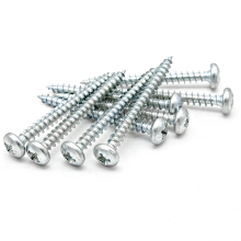 ST 6.3*100 mm Posi pan head cross self-tapping screw carbon steel 1018 1022